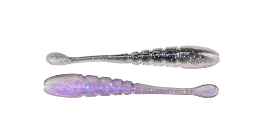 X ZONE PRO SERIES SLAMMER 4" / Purple Shiner X Zone Lures Pro Series 4" Slammer