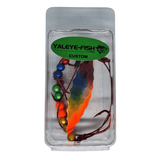 YAYELE-FISH WORM HARNESS Butt Kicker Yaleye-Fish Willow Blade Worm Harness