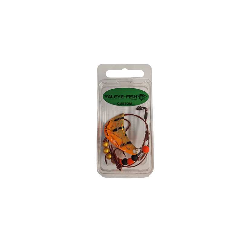 Load image into Gallery viewer, YAYELE-FISH WORM HARNESS Chicken Wing Yaleye-Fish Hatchet Blades
