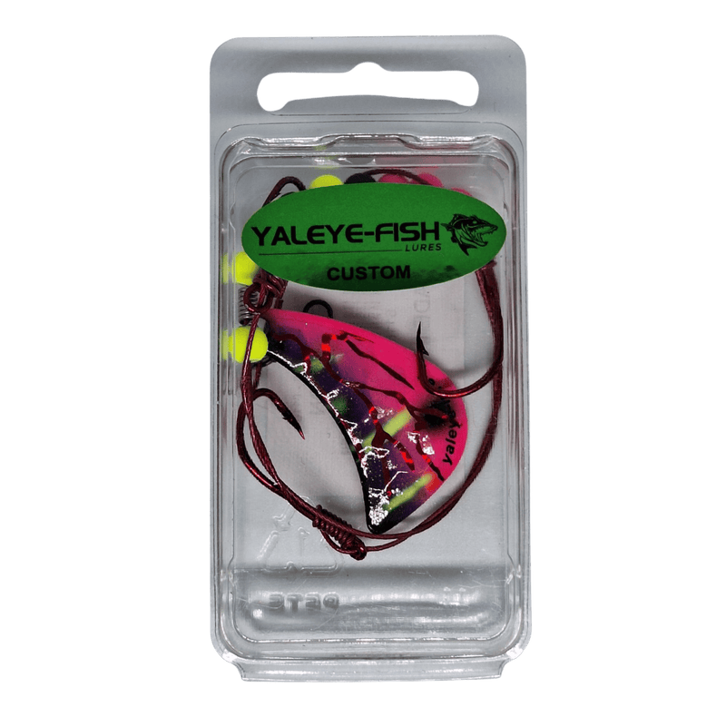 Load image into Gallery viewer, YAYELE-FISH WORM HARNESS Poseidon Yaleye-Fish Hatchet Blades Worm Harness
