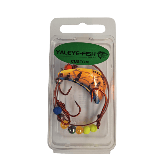 YAYELE-FISH WORM HARNESS Tony the Tiger Yaleye-Fish Hatchet Blades Worm Harness