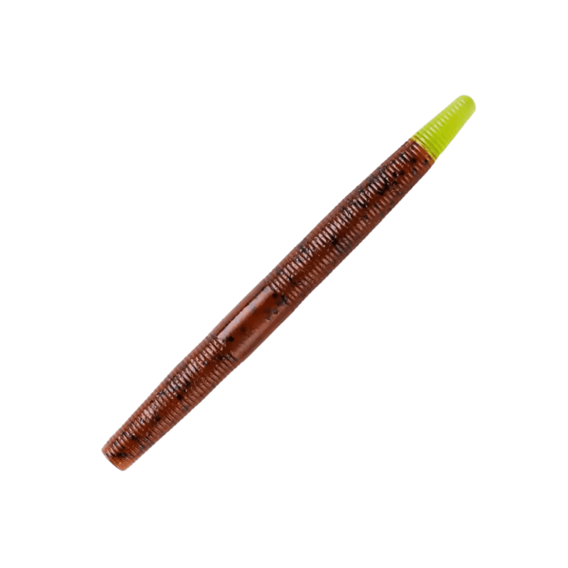 Load image into Gallery viewer, YUM WORMS 3" / Carolina Pumpkin/Chartreuse YUM Dinger
