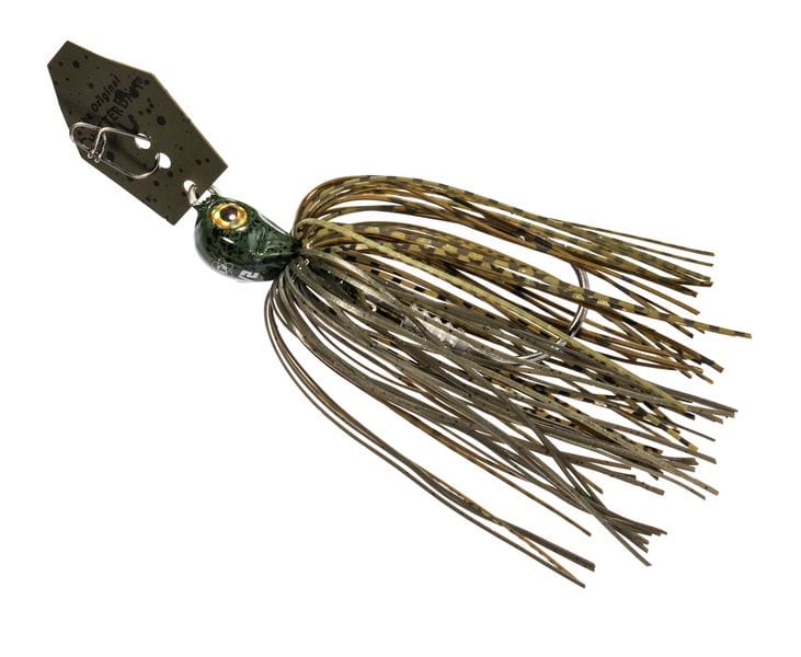 Load image into Gallery viewer, Z MAN BLADED JIGS 3-8 / Green Pumpkin Zman Tungsten Chatterbait Elite Evo
