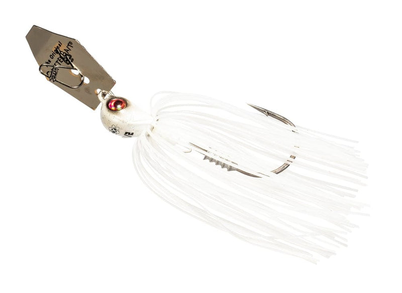 Load image into Gallery viewer, Z MAN BLADED JIGS 3-8 / White Zman Tungsten Chatterbait Elite Evo
