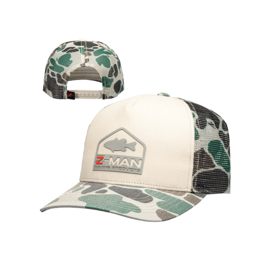 Z MAN HATS Z-Man Camo Bass Trucker HatZ™