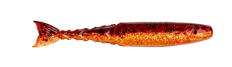 Load image into Gallery viewer, Z MAN MINNOWS/SHADS 3.5&quot; / Fire Craw Zman Chattershad
