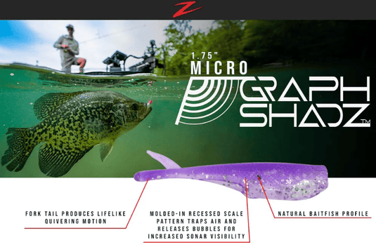 Z MAN PANFISH Z-Man Micro Graph ShadZ™