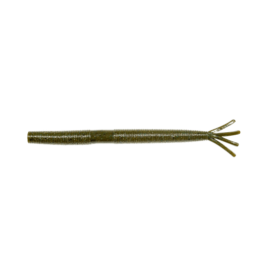 Z MAN SOFT STICK BAITS 5.75" / Green Pumpkin Blue Z-Man Bang StickZ