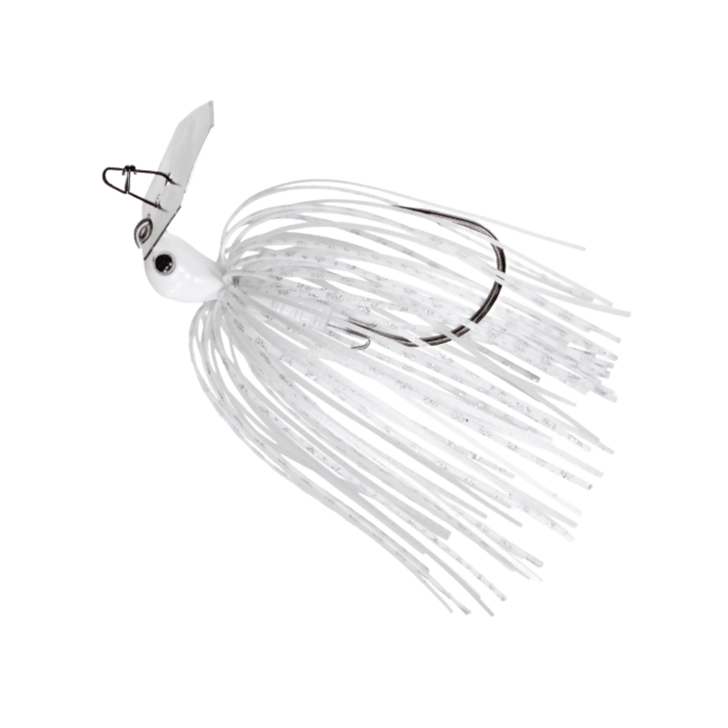 Load image into Gallery viewer, Z MAN SPINNERBAIT/BUZZBAIT 1-2oz / White Z Man ChatterBait® JackHammer™ Baby Jack™
