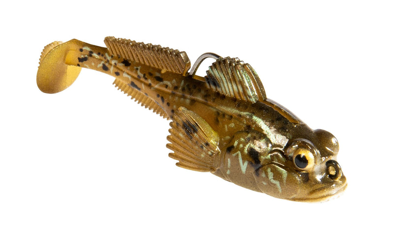 Load image into Gallery viewer, Z MAN SWIMBAITS 3-8 / Natural goby Z Man Gobias Structure Swimbait
