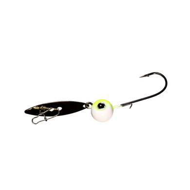 Z MAN WILLOWVIBE 1-4 / Chartreuse Shad Z-Man Chatterbait Willowvibe Bladed Jighead