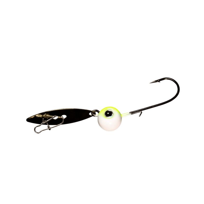 Load image into Gallery viewer, Z MAN WILLOWVIBE 1-4 / Chartreuse Shad Z-Man Chatterbait Willowvibe Bladed Jighead
