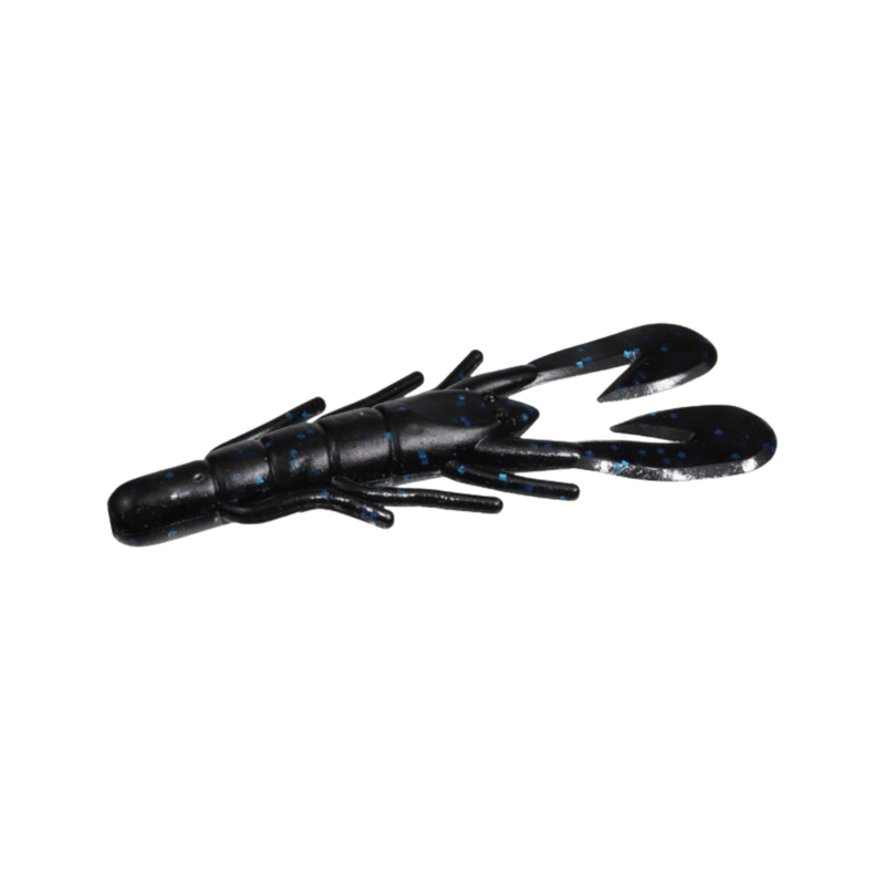 Load image into Gallery viewer, ZOOM CRAWS/CREATURE 3.5" / Black/Blue Zoom UV Speed Craw
