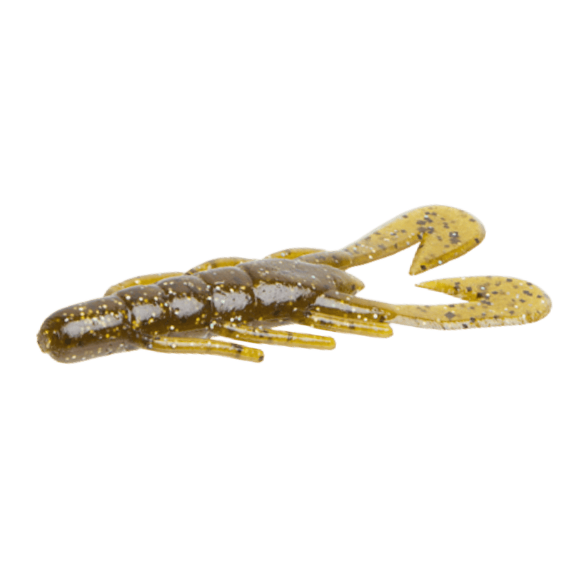 Load image into Gallery viewer, ZOOM CRAWS/CREATURE 3.5" / Green Pumpkin Magic Zoom UV Speed Craw
