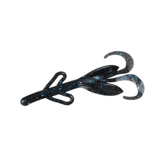 ZOOM CRAWS/CREATURE 4" / Black-Blue Zoom Baby Brush Hog
