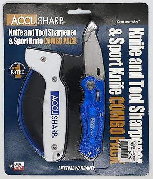 Accusharp Knife & Tool Sharpener Combo Pack
