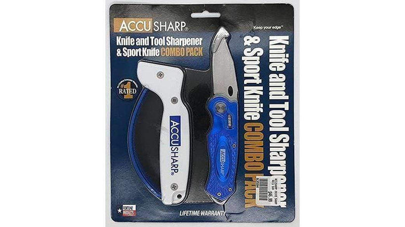 Load image into Gallery viewer, Accusharp Knife &amp; Tool Sharpener Combo Pack

