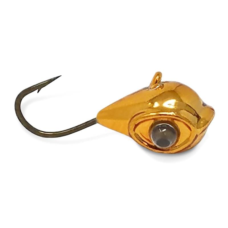 Load image into Gallery viewer, 3 / Golden Nugget Acme Google Eye Tungsten Ice Jig
