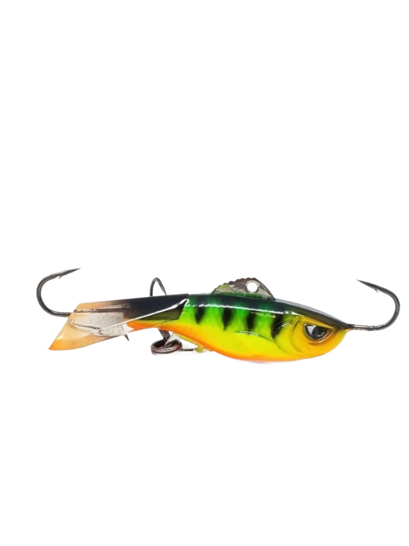 Load image into Gallery viewer, 1.5&quot; / Firetiger Acme Hyper Rattle 1.5&quot; / Glow Perch Acme Hyper-Rattle Ice Rip Bait
