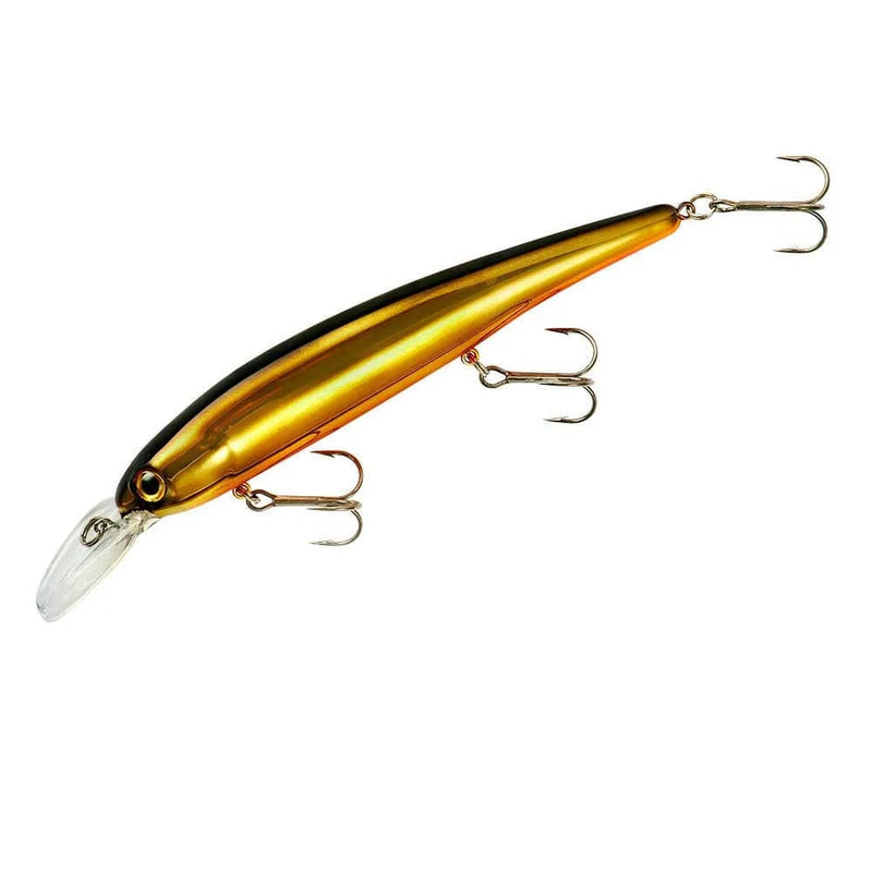 Load image into Gallery viewer, Gold Black Back Bandit Walleye Shallow Crankbait
