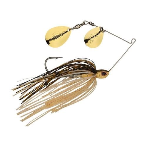 Load image into Gallery viewer, 1-2 / Golden Shiner Berkley Power Blade Compact Double Colorado Spinnerbait

