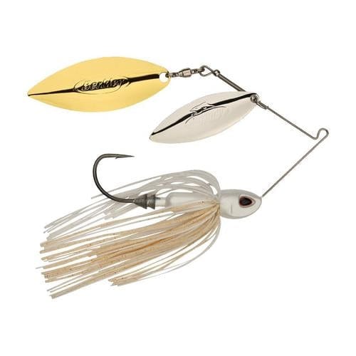 Load image into Gallery viewer, BERKLEY POWER BLADE DW 1oz / White Berkley Power Blade Compact Double Willow Spinnerbait
