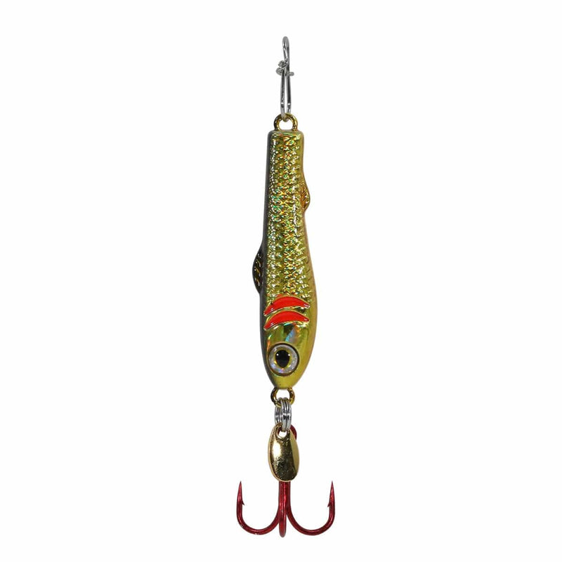 Load image into Gallery viewer, CLAM PINHEAD PRO 1-8 / Gold Halo Clam Pinhead Pro Jigging Spoon
