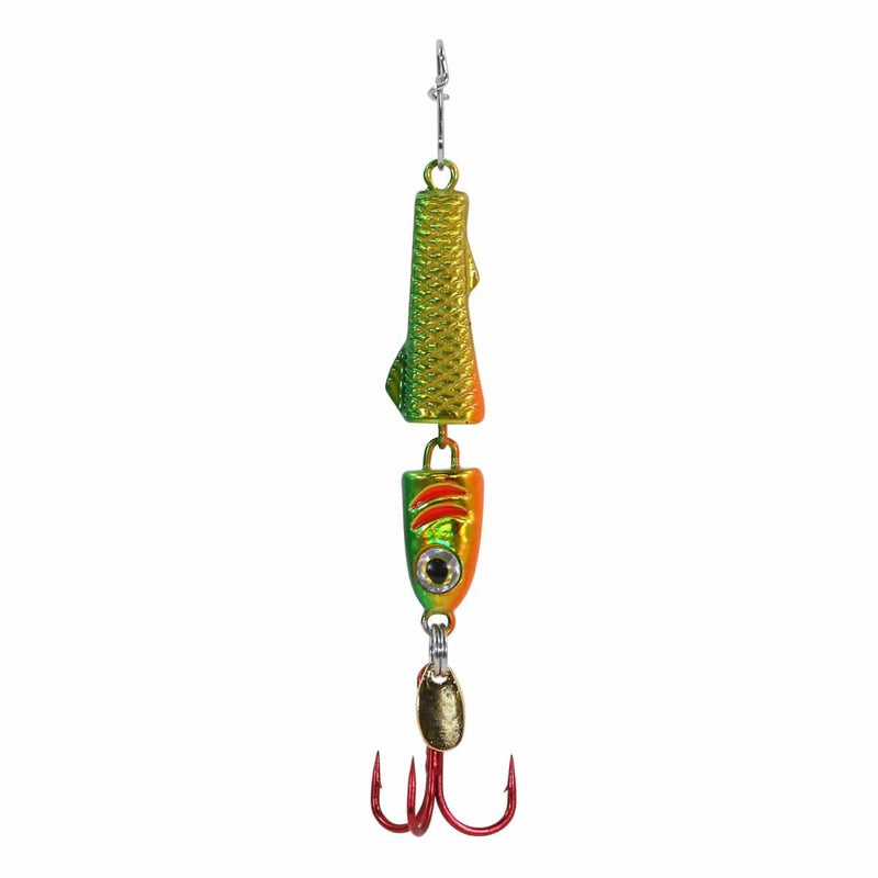 Load image into Gallery viewer, CLAM PINHEAD PRO JTD 1-8 / Perch Holo Clam Jointed PinHead Pro Jigging Spoon
