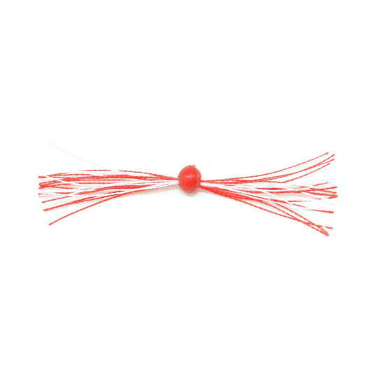CLAM SILKIE Red-White Clam Silkie Jig Trailer