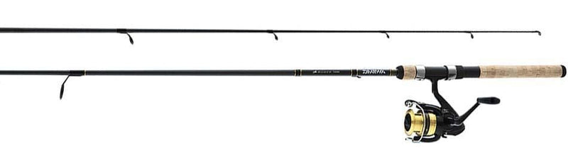 daiwa d shock 2500 b reel D-Shock Freshwater Spinning Combo, Black level package thats easy on the wallet Daiwa Strikeforce 2500-B Freshwater Spinning