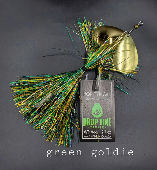 DROP TINE TACKLE NON-TYPICAL 8-9 / Green Goldie Drop Tine Tackle 8/9 Mag Non Non-Typical