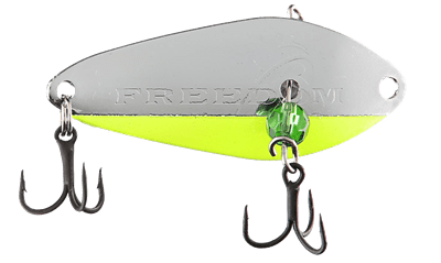 Freedom Minnow 3'' Spoon #4 premium treble hooks - Boutique l'Archerot