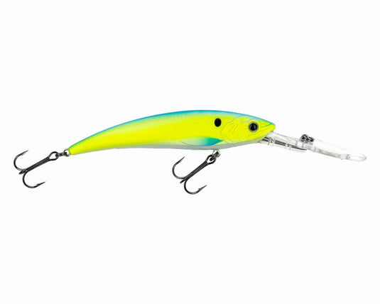 FREEDOM TACKLE ULTRA DIVE MINO 75 / Blue Chartreuse Freedom Tackle Ultradive Minnow