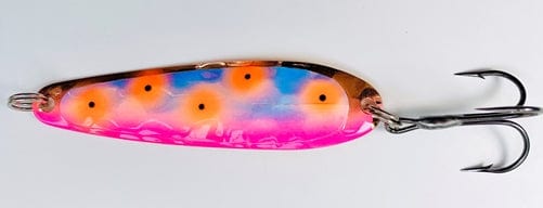Load image into Gallery viewer, GREAT LAKES SPOON 3.25 COPPER Orange Roe Great Lakes Spoon Copper Walleye Series
