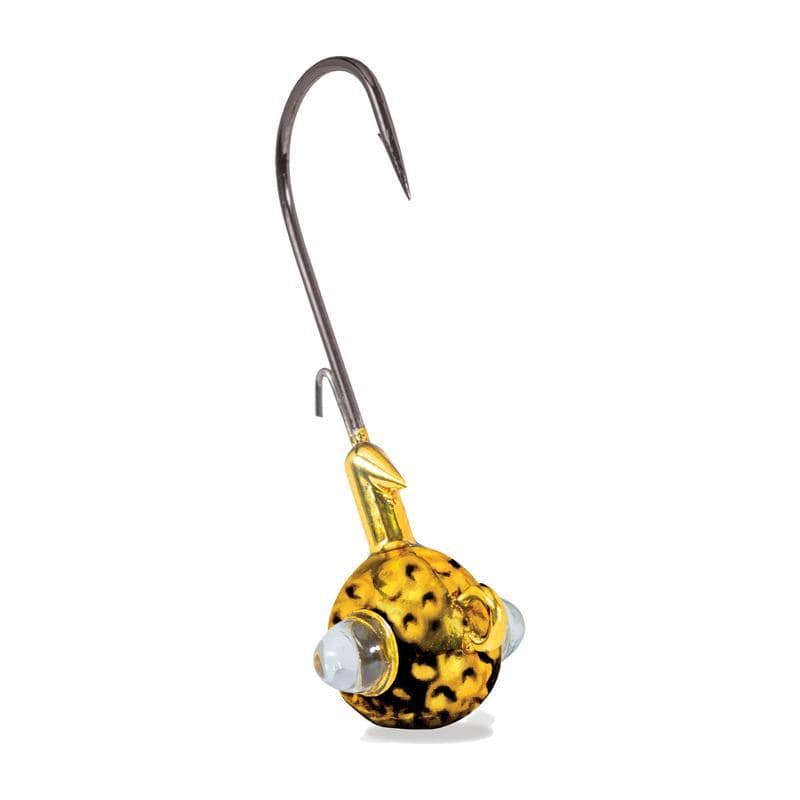 Load image into Gallery viewer, KALIN GOOGLE EYE JIG HMRD 1-4 / Hammered Gold Kalin&#39;s Hammered Google Eye Jig
