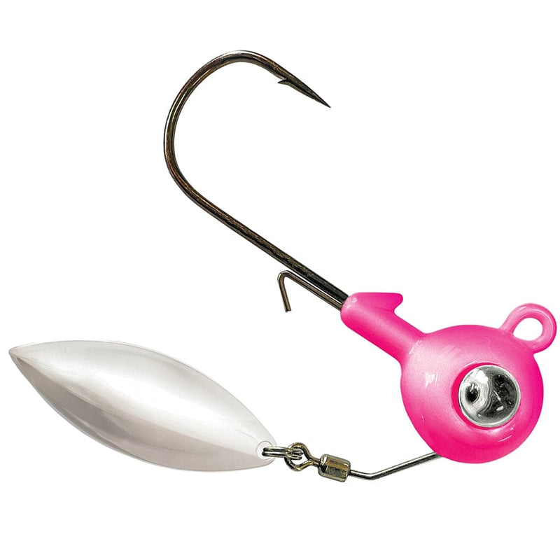 Load image into Gallery viewer, KALIN GOOGLE EYE SPINR JIG 1-4 / Pink Kalin&#39;s Google Eye Spinner Jig
