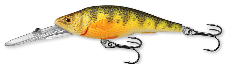 Load image into Gallery viewer, LIVE TARGET PERCH 98MM / Deep / Fluoescent Live Target Perch Crankbait
