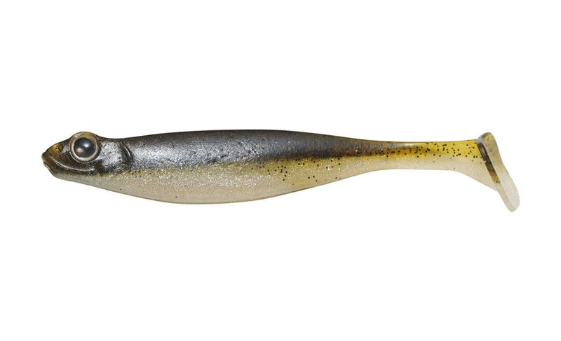 Load image into Gallery viewer, Paddle Tail Swimbait MEGABASS Hazedong Shad 3&quot; / Green Pumpkin 
