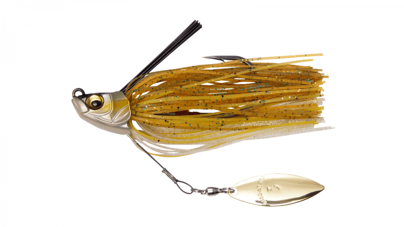 Load image into Gallery viewer, MEGABASS UOZE SWIMMER 3-8 / Golden Shiner Megabass Uoze Swimmer Swim Jig
