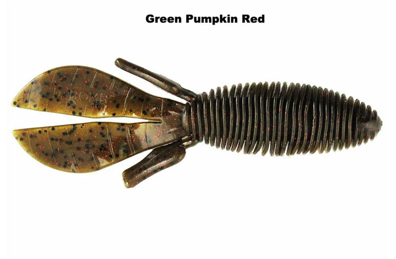 Load image into Gallery viewer, MISSILE BAITS D BOMB Green Pumpkin Red Missle Baits D Bomb Creature Bait
