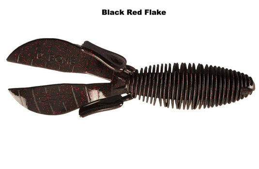 MISSLE BAITS BABY D BOMB Black Red Flake Missle Baits Baby D Bomb