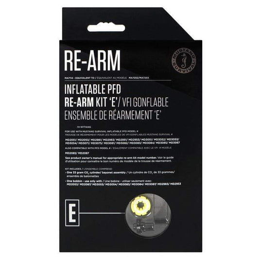 MUSTANG RE ARM KIT Mustand Re-arm Kit for Inftable Life Vest
