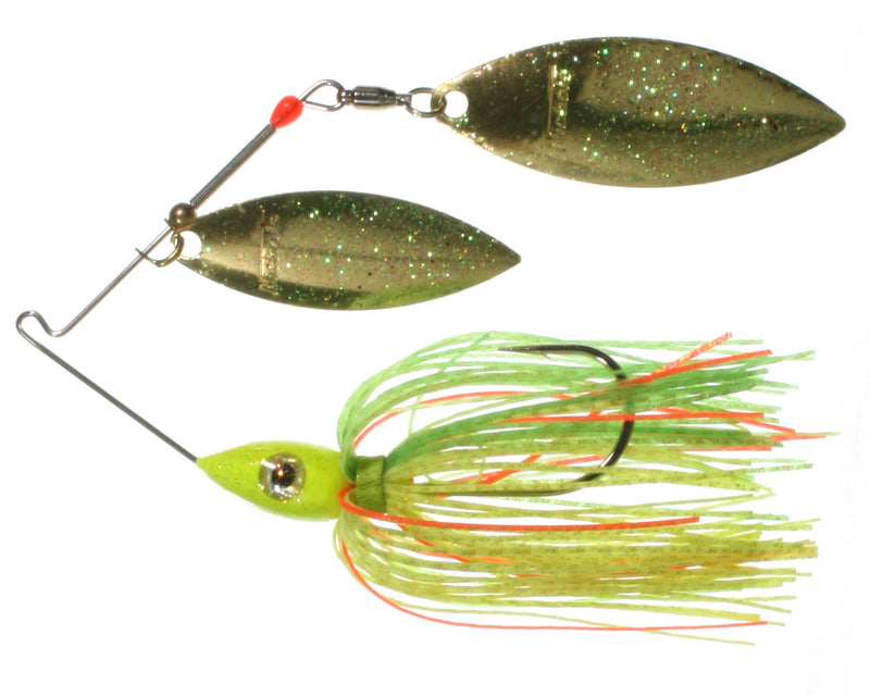 Load image into Gallery viewer, NICHOLS PULSATOR SPINNERBAIT 1-2 / Firetiger Nichols Pulsator Spinnerbait
