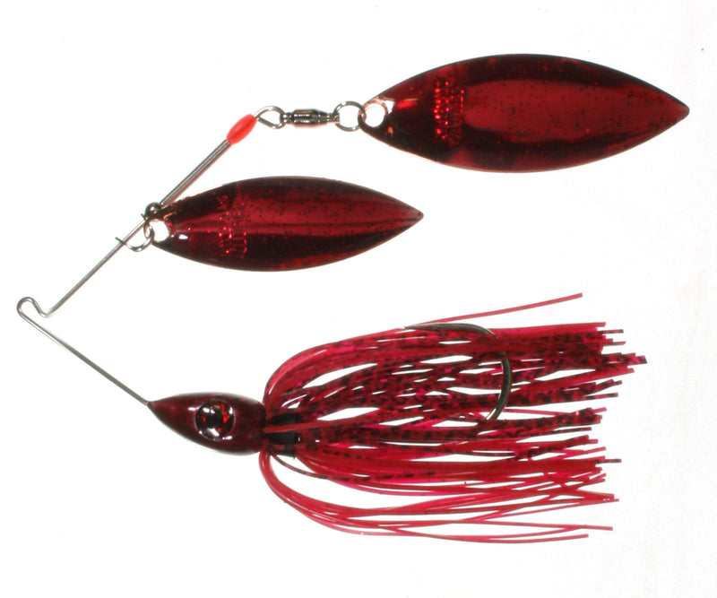 Load image into Gallery viewer, NICHOLS PULSATOR SPINNERBAIT 1-2 / Red Shad Nichols Pulsator Spinnerbait

