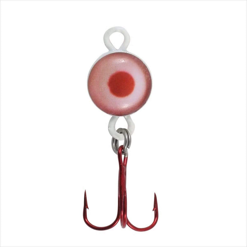 Load image into Gallery viewer, NORTHLAND EYEBALL SPOON 1-8 / Glo Red Northland Eyeball Spoon

