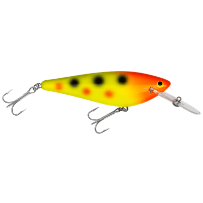 Load image into Gallery viewer, NORTHLAND RUMBLE MNSTR SHAD Yellow Dots Northland Rumble Monster Shad
