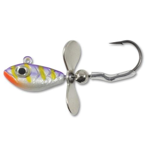 Load image into Gallery viewer, NORTHLAND WHISTLER JIG 1-8 / UV PURPLE TIGER Northland Whistler Jig
