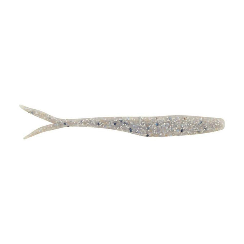 Load image into Gallery viewer, Blue Pearl Blk Holo Berkley Powerbait Maxscent 4&quot;Flatnose Minnow
