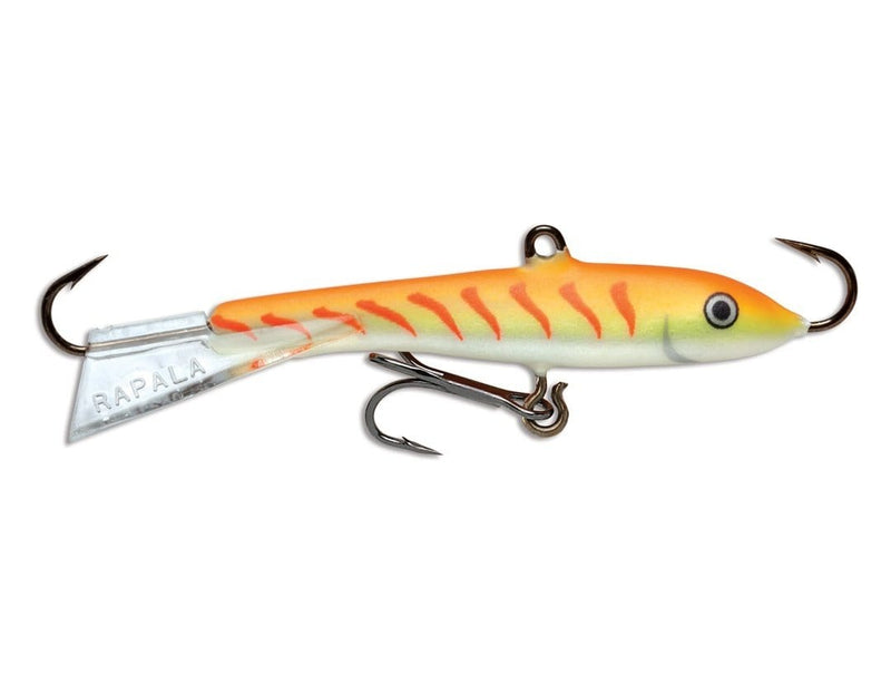 Load image into Gallery viewer, RAPALA JIGGING RAP W3 / Orange Tiger UV Rapala Jigging Rap 2&#39;s-3&#39;s-5&#39;s
