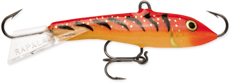 Load image into Gallery viewer, RAPALA JIGGING RAP W7 / Glow Red Tiger Rapala Jigging Rap 7&#39;s-9&#39;s
